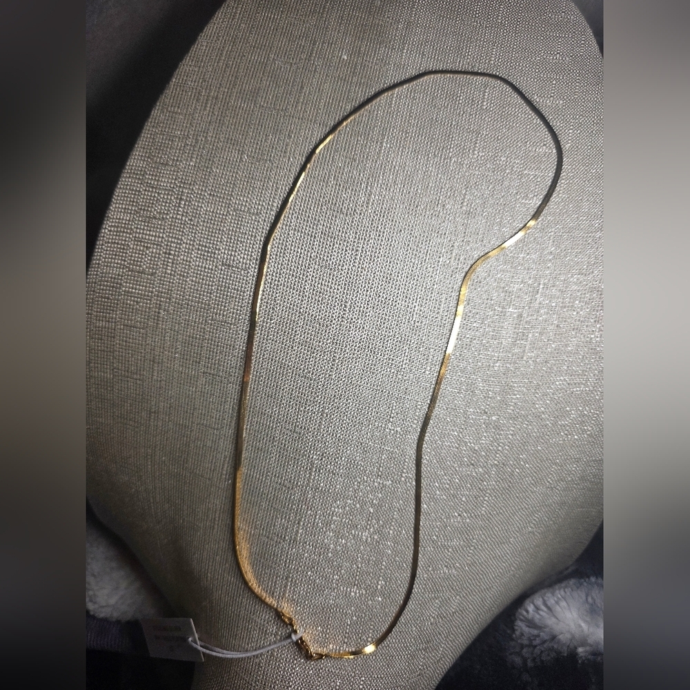 Karizia Elegant Gold Necklace 925 - Picture 6 of 10